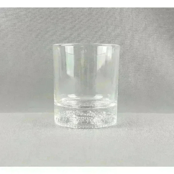Crown Royal Canadian Whisky Lowball Old Fashioned Rocks Glass Embossed Bottom - Picture 4 of 6